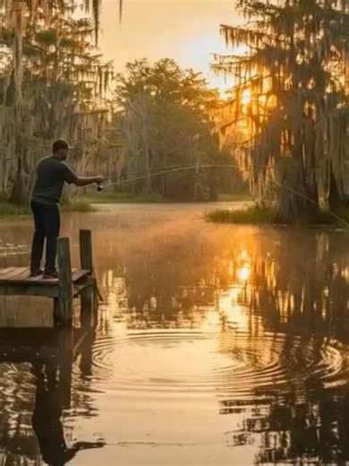 Swamp Fishing #fishing #swamp #snake #water #scary #deep
