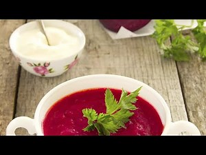 Recette : Soupe de betteraves légère