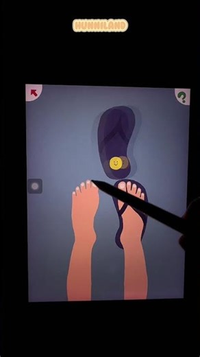 ASMR SATISFYING MATCH THE SANDAL GAME #asmrgame #gameplay #satisfyingasmr #game #mabar #shorts