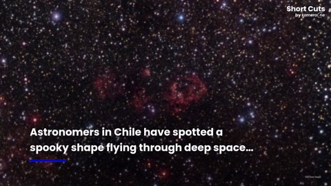 Astronomers spot 'cosmic bat' soaring through deep space for Halloween