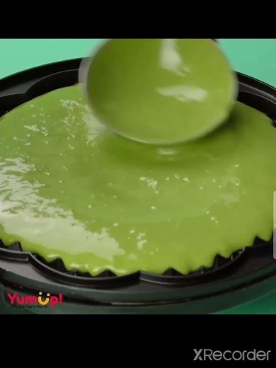 easy Matcha Animal Gofr dessert recipe 🎂🍰🍰🍰