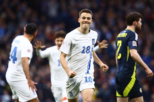 Σκωτία - Ελλάδα: Κωνσταντέλιας και 0-1 - Η γαλανόλευκη παγώνει το Χάμπντεν Παρκ (Video) - Documento