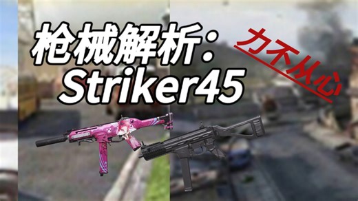 详细解析Striker45:强度尴尬 吃皮肤?加强后的45姐在本版本能否在排位中拥有一席之地【CODM枪匠花园06】