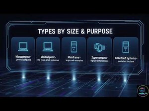 Lecture 3: Classification & Organization of Computers, Computer Fundamentals -Lecture series
