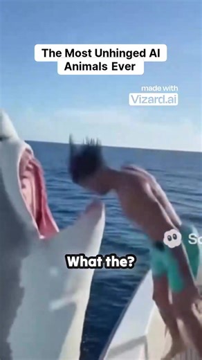 The Most Unhinged AI Animals Ever#ai