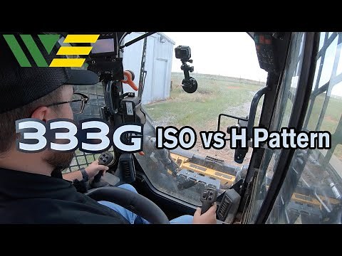 How to Use ISO vs H Pattern Joystick Controls on John Deere 333G Skid Steer