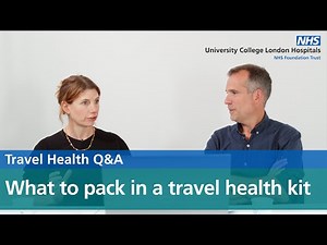 What to pack in a travel health kit | Travel Health Q&A