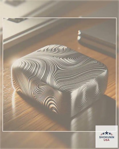 Eclipse Damascus Steel Paperweight