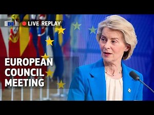War in the Middle East, Energy Prices, and the Single Market: European Council Meeting