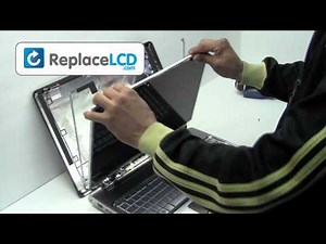 HP Compaq LCD Screen Replacement Guide DV7 DV6 - Replace Fix Repair Install Laptop