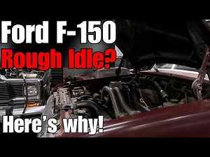 Ford F150 Rough Idle FIXED! Vacuum Leak or Bad Spark Plugs?