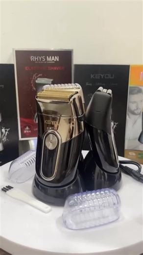 Máy cạo râu cho nam chính hãng Rhys Man ,chống nước IPX4, thiết kế công thái học, công suất 5W mạnh mẽ, Bảo hành 6 tháng
