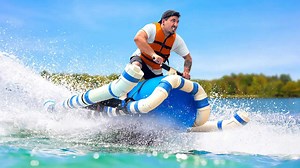 Jake Carlini: i built a trash jet ski! diy watercraft project