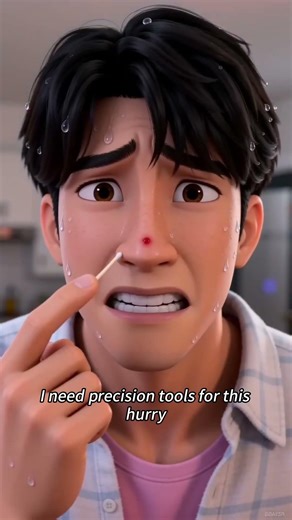 He called an AMBULANCE for a tiny pimple?! 🚑😱 #kpop #roblox