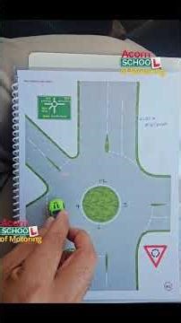 Clock Method | Major Roundabout #driving #automobile #fyp