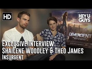 Shailene Woodley & Theo James Exclusive Interview - Divergent