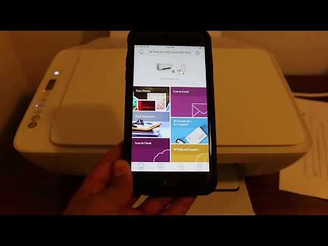 How To Install HP Deskjet 2600 All-In-One Printer in iPhone review.