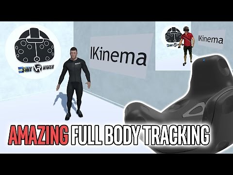 IKinema Orion: Amazing Full Body Tracking with 3 HTC Vive Trackers. First Look, Tryout and Preview!