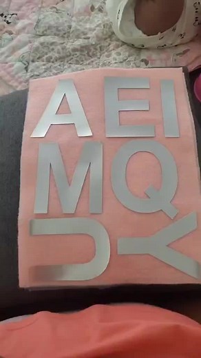 ABC felt letters #diy #felt #babytoy