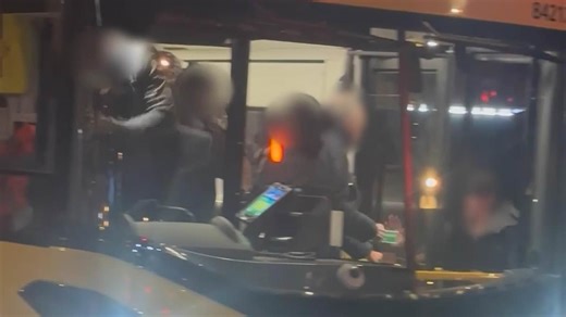 Gang of feral yobs attack a bus driver in Greater Manchester's Oldham
