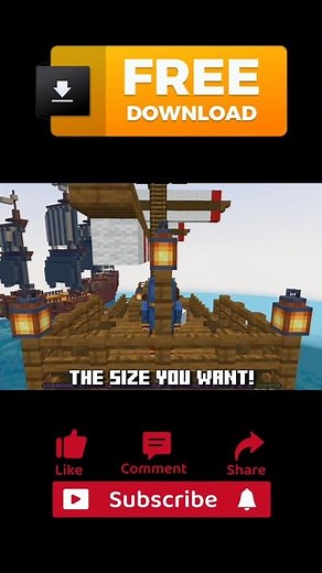 ⚓MHAFY'S SHIP ADDON for BEDROCK | MINECRAFT PE +1.21 #addons