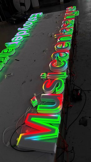 3.9K views · 12 reactions | Here’s the sign that makes your shop stand. #sign #signage #design #signage design #ledlight #signature #lightbox #lamplight #ledlightstrip #led #logodesign #sourcefactory #shop #store #abyss #foryou | Optics Stellar | Facebook