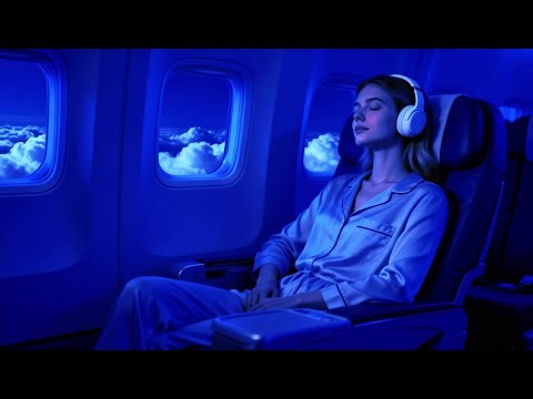 24/7 Relaxing Airplane Cabin Ambience – Jet Engine White Noise Sounds for Sleep, Study & Mind Calm