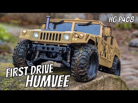 Hummer H1 First Drive Hg P408 (Full Version) 4x4 Truck Military Humvee Off Road Test