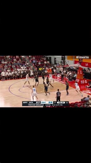 SL - Trevon Brazile - 32 Points, 6 Three-Pointers, 6 Rebounds vs Thunder - 2026 Summer League #sh...