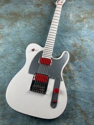 TL John 5 Ghost White Electric Guitar Ship from US/from US | eBay