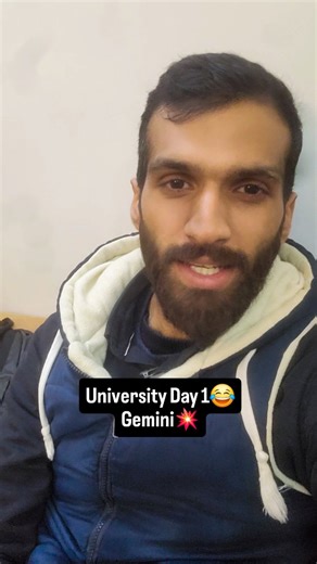 Kami The Explorer on Instagram: "University day 1😂 Gemini . . . #gemini #chatgpt #reels #explore #viral"