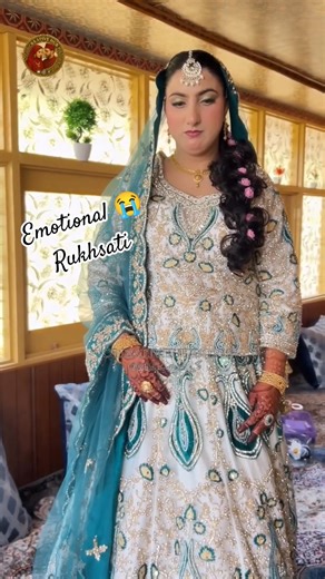 Kashmiri Bride Emotional Rukhsati 😭💔 | Heart Touching Goodbye | Father Daughter Moment#ytshorts