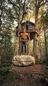 I Built a Secret Treehouse