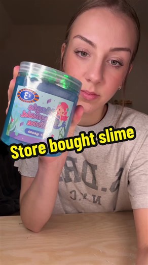 Store bought slime review #fyp #tiktok #slime | store bought slime review
