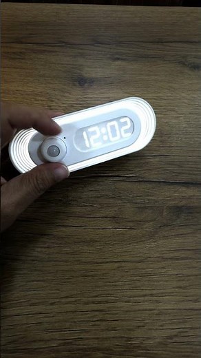 This is a motion sensor clock! (Digital Clock With Sensor Light)