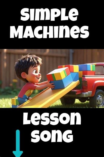 Simple Machines for Kids | Lever, Pulley, Wheel & Axle Song 🎶 | Fun STEM Learning #scienceforkids