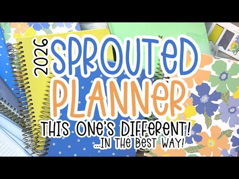 Sprouted Planner 2026 | Don’t Buy Another Planner Until You See This Lineup