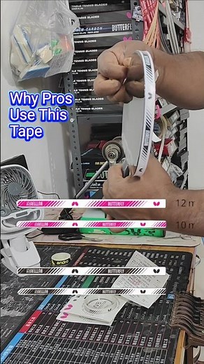 Butterfly Side Tape Premium Finish for Your Table Tennis Bat