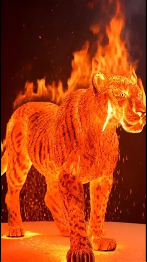 Matchstick Leopard Art | at last burn | #matchstickart