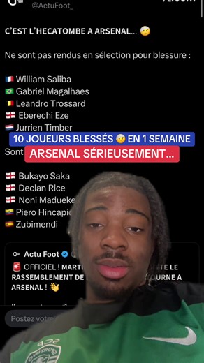La mentalité a changé… #football #humour #arsenal #blessures | football