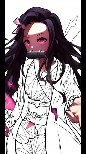 Anime Painting #453 (Color By Numbers)