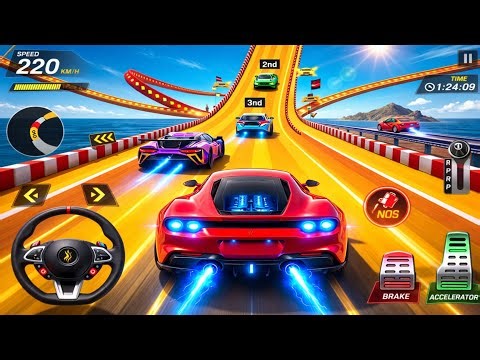 Impossible GT Car Stunt Racing - GT Car Stunt Master 3D - Android Gameplay