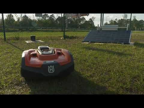 Husqvarna Automower Solar Field Installation Benefits