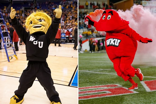 The 11 Most Bizarre College Mascots We Can't Believe Roam the Sidelines