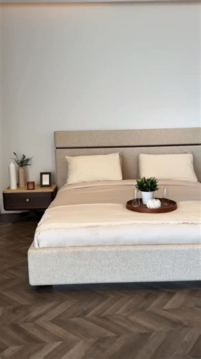 Majorca Bedroom — crafted with minimal units and an elegant design that sets it apart. A serene space that feels both modern, designed to bring calm into everyday living. Our branches: -New Cairo: Axis mall, intersection of ring road with Suez road. -Mohandessin: 126 Mohie El Din Abou El Ezz street. -Damietta: Industrial zone, New Damietta. | Pinocchio Furniture