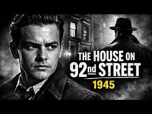 The House on 92nd Street (1945) Full Movie | Classic Film Noir Spy Thriller (with full commentary)