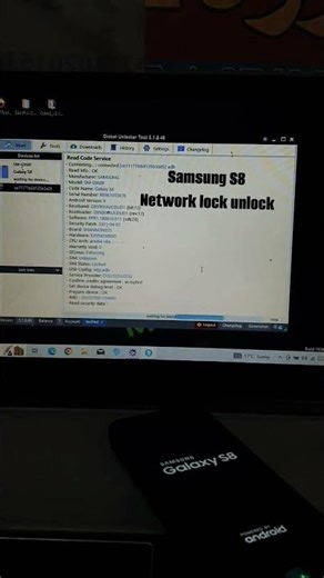 Samsung S8 Network Unlock Permeant Fix 💯✅ #smartphone #samsunggalaxy #mobilesoftware