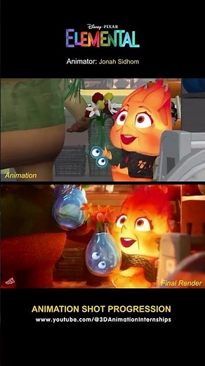 How Elemental Was Animated | Full Shot Progression Breakdown