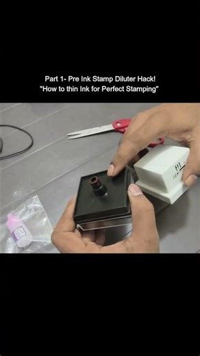 Part 1- Pre-Ink Stamp Dry Ho Gaya? 😱 Fix it Now! #businesstips