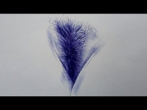 Pen Drawing | Small Bushes Easy Shading